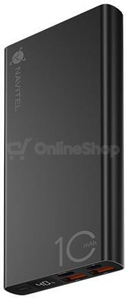 Powerbanka Navitel PWR10 AL, černá