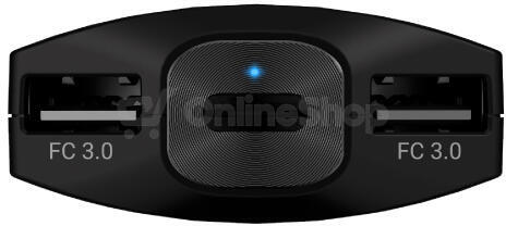 Nabíječka do auta Navitel USP45 Slim, černá