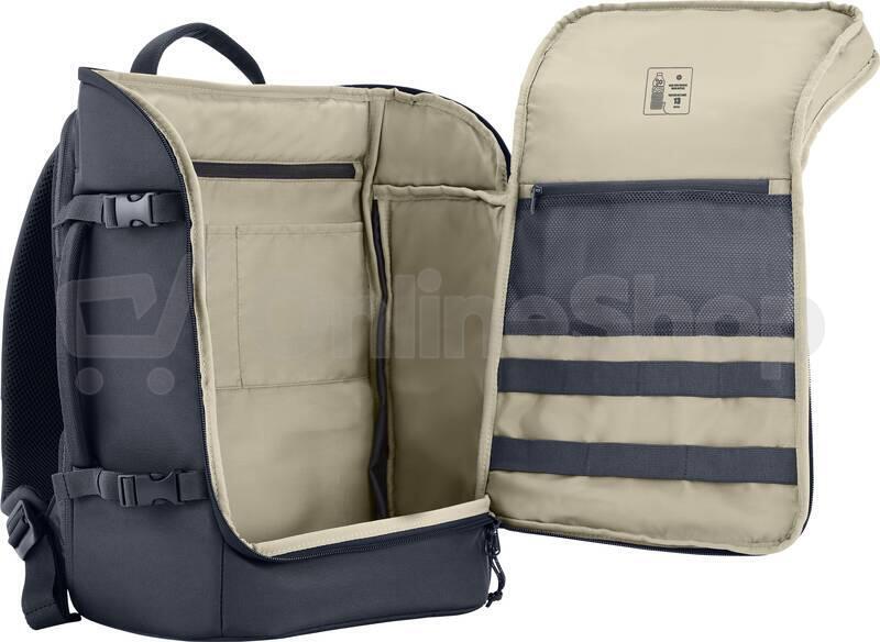 HP 15,6" Modrý 25litrový cestovní batoh (6B8U5AA)