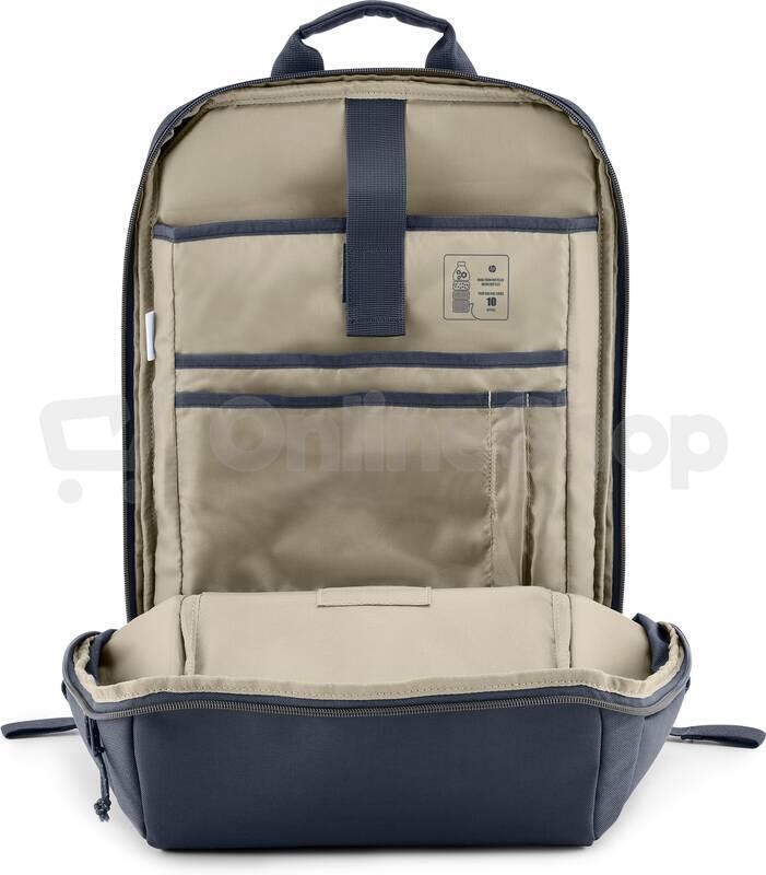 HP 15,6" Modrý 18litrový cestovní batoh (6B8U7AA)