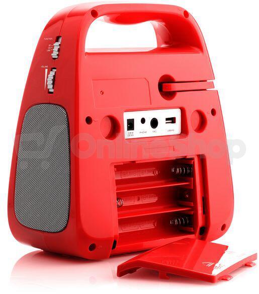 CD přehrávač GoGEN DÉČKO KARAOKE R, červený