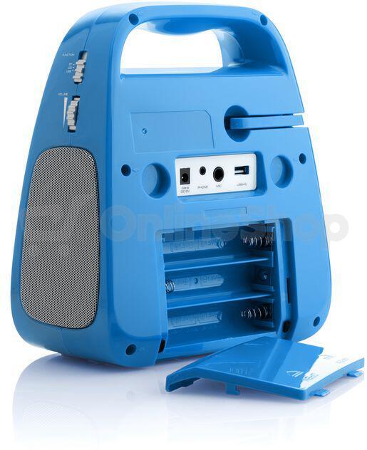 CD přehrávač GoGEN DÉČKO KARAOKE B, modrý