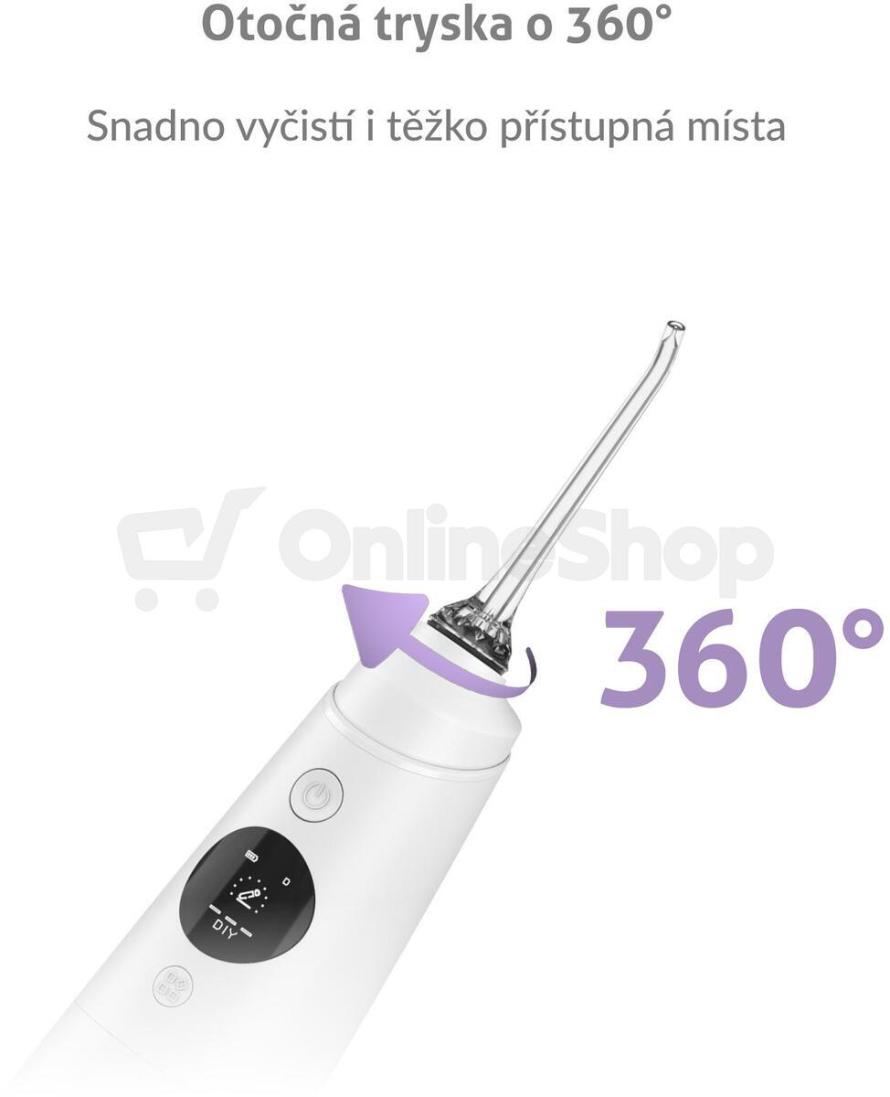 Ústní sprcha Truelife AquaFloss Compact C300, bílá