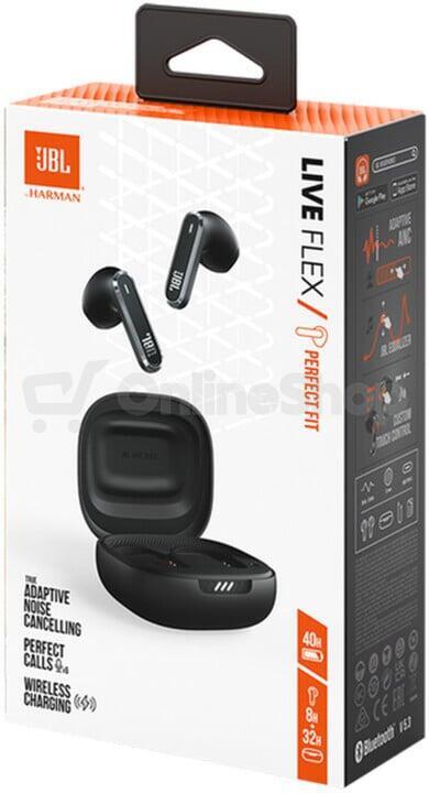 Bezdrátová sluchátka JBL Live Flex, černá