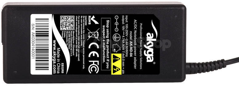 Adaptér pro notebooky HP 19V 4,74A 90W 7,4x5x0,6mm LTC LXAKND04