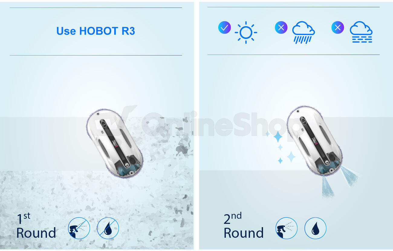 Robotický čistič oken HOBOT R3