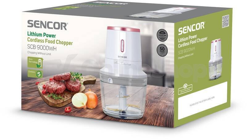 Sekacek potravin Sencor SCB 9000WH