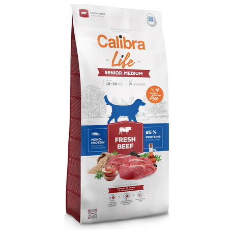 Calibra Dog Life Senior Medium Fresh Beef 2,5kg