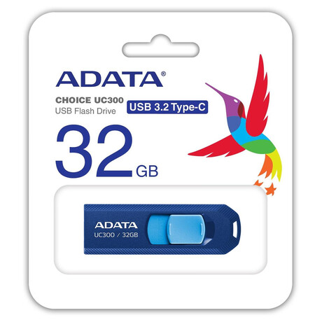ADATA UC300/32GB/USB 3.2/USB-C/Modrá (foto 2)