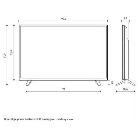 FHD LED TV TCL 40S5400A