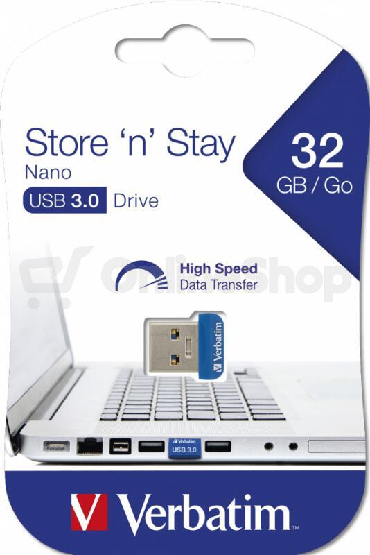 Verbatim 98710 NANO 32GB USB 3.0 modrá
