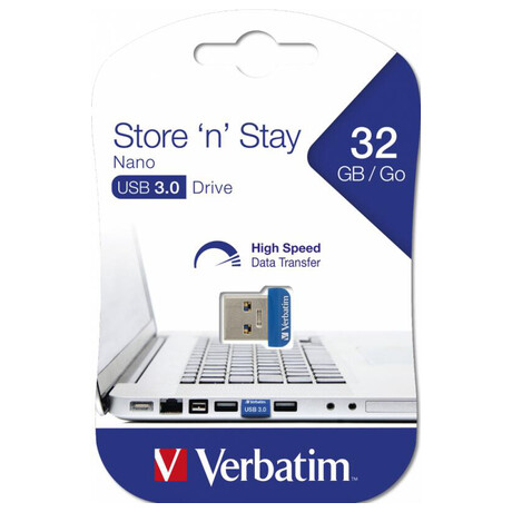 Verbatim 98710 NANO 32GB USB 3.0 modr