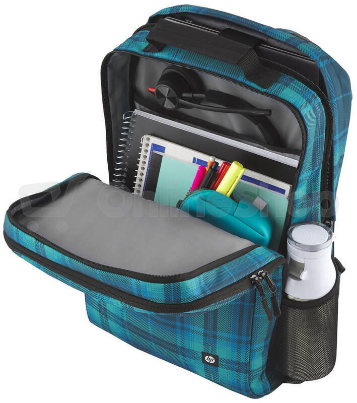 HP Inc. HP Campus XL Tartan plaid Backpack - Batoh (7J594AA)
