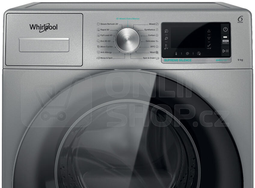 SET Profesionální pračka Whirlpool AWH 912S/PRO + Profesionální sušička prádla Whirlpool AWZ 8HPS/PRO