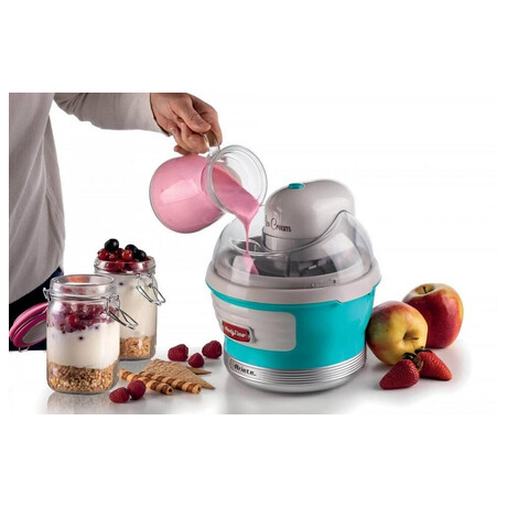 Ariete Party Time Ice Cream Maker 643/01, modr