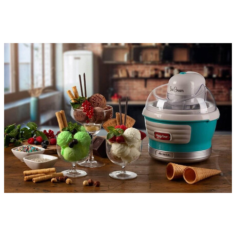 Ariete Party Time Ice Cream Maker 643/01, modr