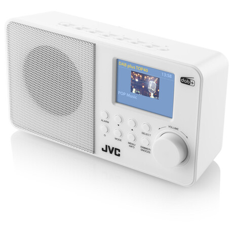 JVC RA-E611W-DAB, bílý (foto 2)