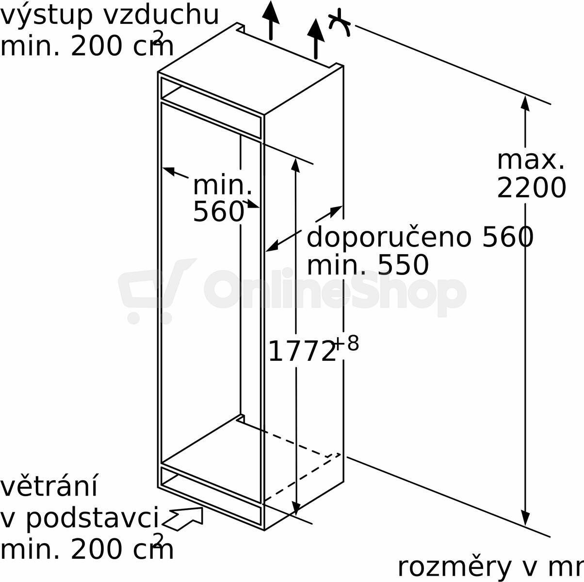 Chladnička Bosch KIN86ADD0 Serie 6