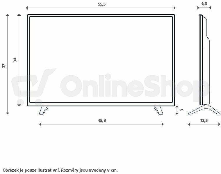 HD LED TV GoGEN TVH 24A336