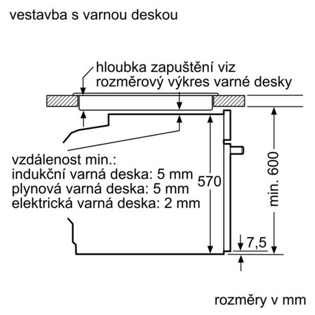 SET Trouba Bosch HBA172EB0 + Indukn deska Bosch PWP611BB5E