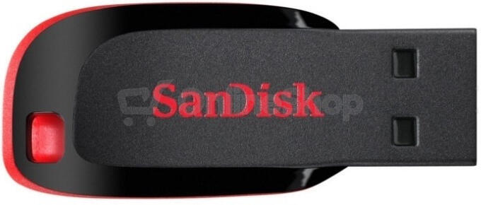 Sandisk Cruzer Blade/64GB/USB 2.0/USB-A/Černá (SDCZ50-064G-B35)