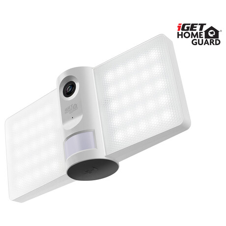 iGET HGFLC890 - WiFi venkovn IP FullHD 1080p kamera s LED svtlem a zvukem, IP66, 230V, sirna (75020551)