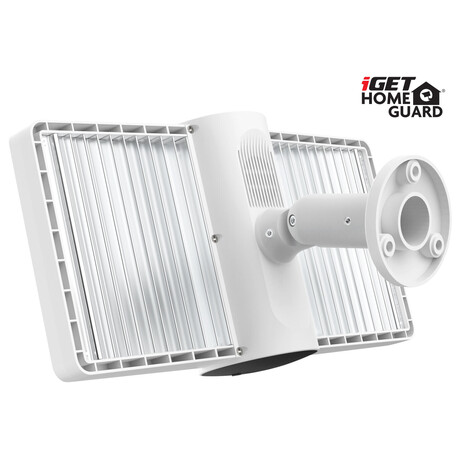 iGET HGFLC890 - WiFi venkovn IP FullHD 1080p kamera s LED svtlem a zvukem, IP66, 230V, sirna (75020551)