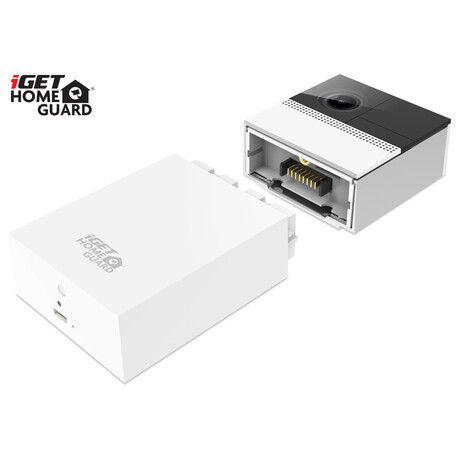 iGET HOMEGUARD HGBVD853 - WiFi bateriov videozvonek, FullHD, obousmrn zvuk, PIR senzor, 6700 mAh (75020550)