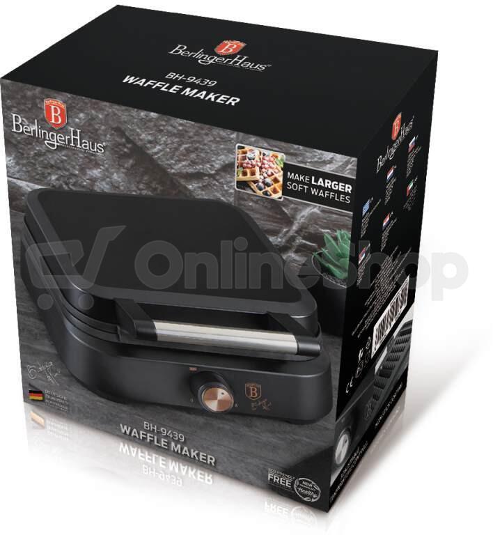BERLINGERHAUS Vaflovač Black Rose Collection BH-9439