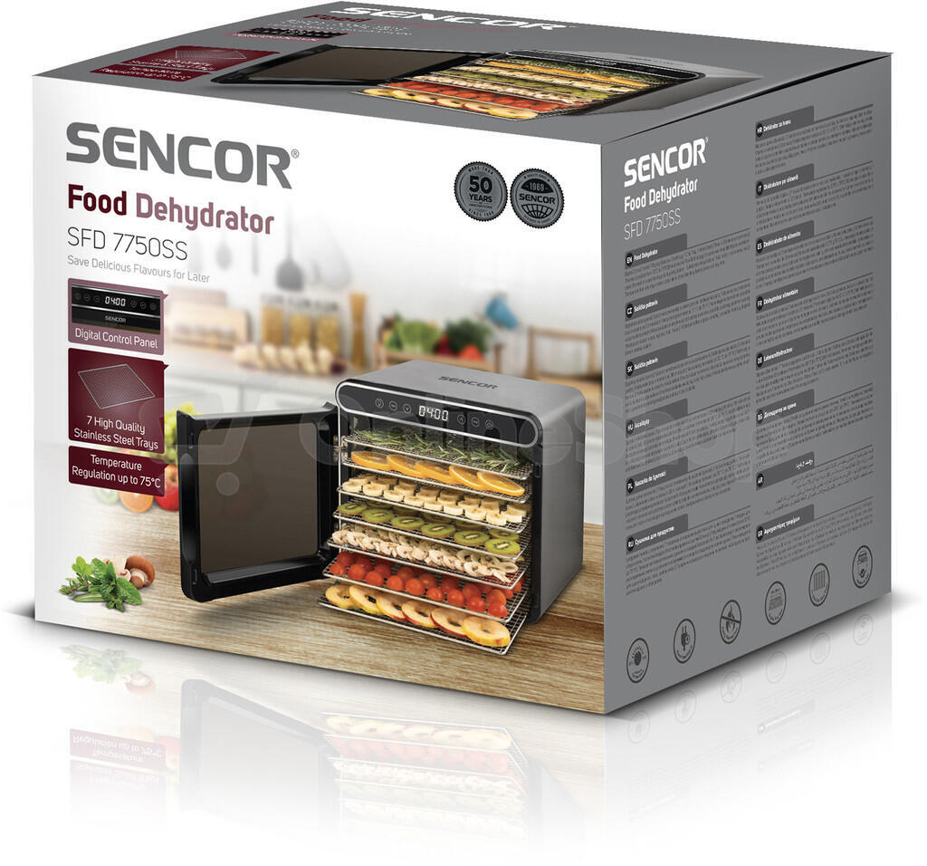 Sušička ovoce Sencor SFD 7750SS
