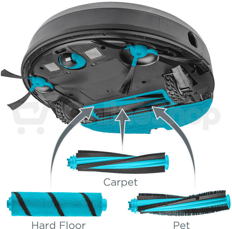 Robotický vysavač Concept VR3125 2v1 PERFECT CLEAN Laser