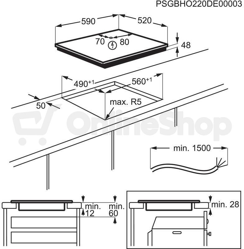 Indukční deska Electrolux LIB60420CK