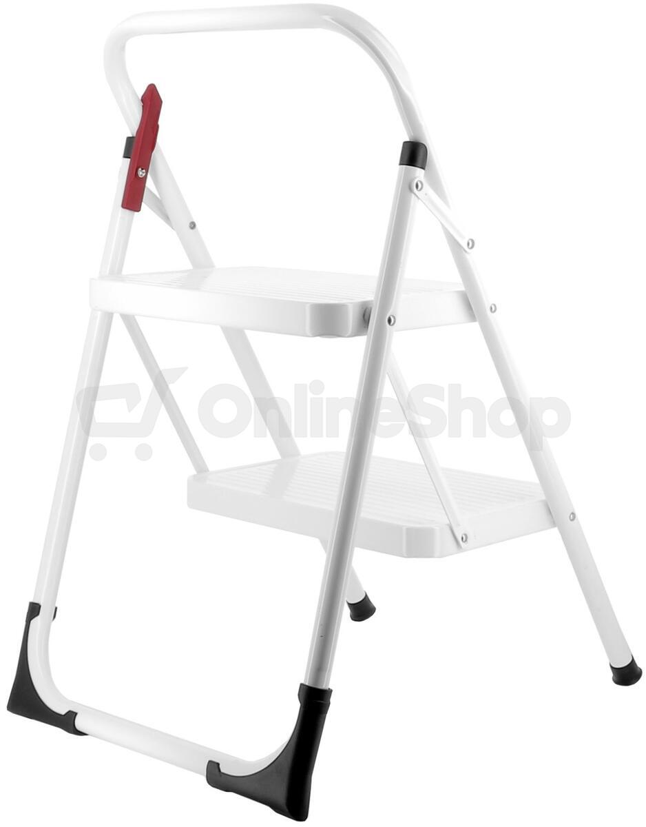 Schůdky Rolser EN131 M10 UNE, 2 stupně, bílé