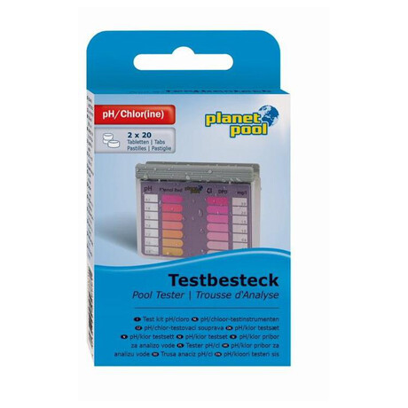 Tabletkový tester pH / Chlor CF