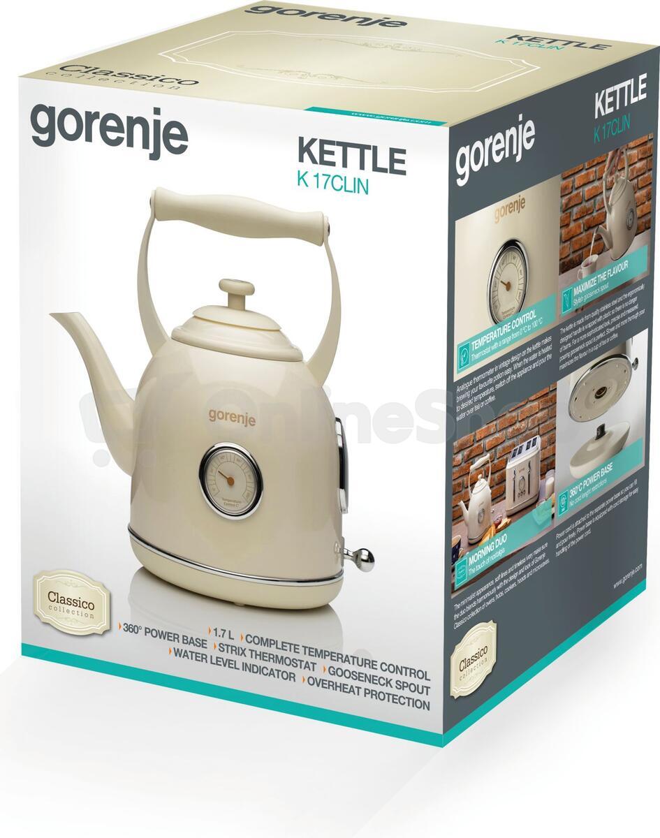 Rychlovarná konvice Gorenje K17CLIN