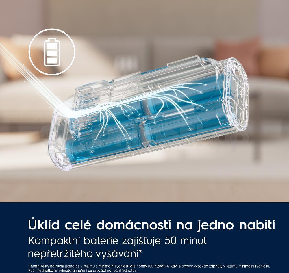 Tyčový vysavač Electrolux 700 Hygienic UV EP71HB14UV