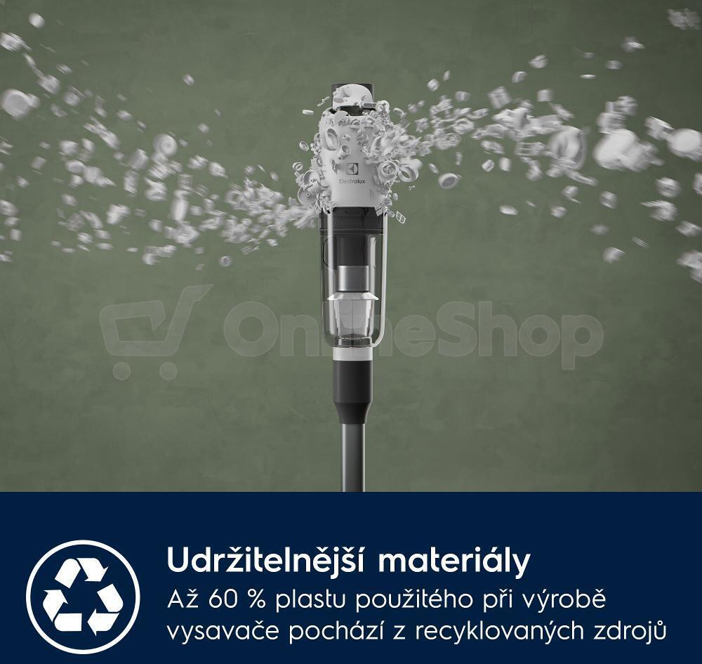 Tyčový vysavač Electrolux 700 Hygienic UV EP71HB14UV