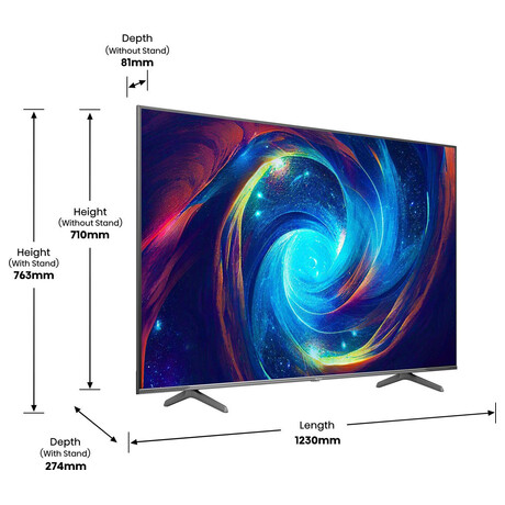 UHD QLED TV Hisense 55E7KQ PRO