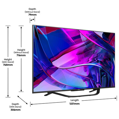 Porovnání Hisense 55A7KQ vs. Hisense 55A6K