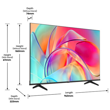 SET UHD QLED TV Hisense 43E7KQ + Soundbar Hisense U3120G