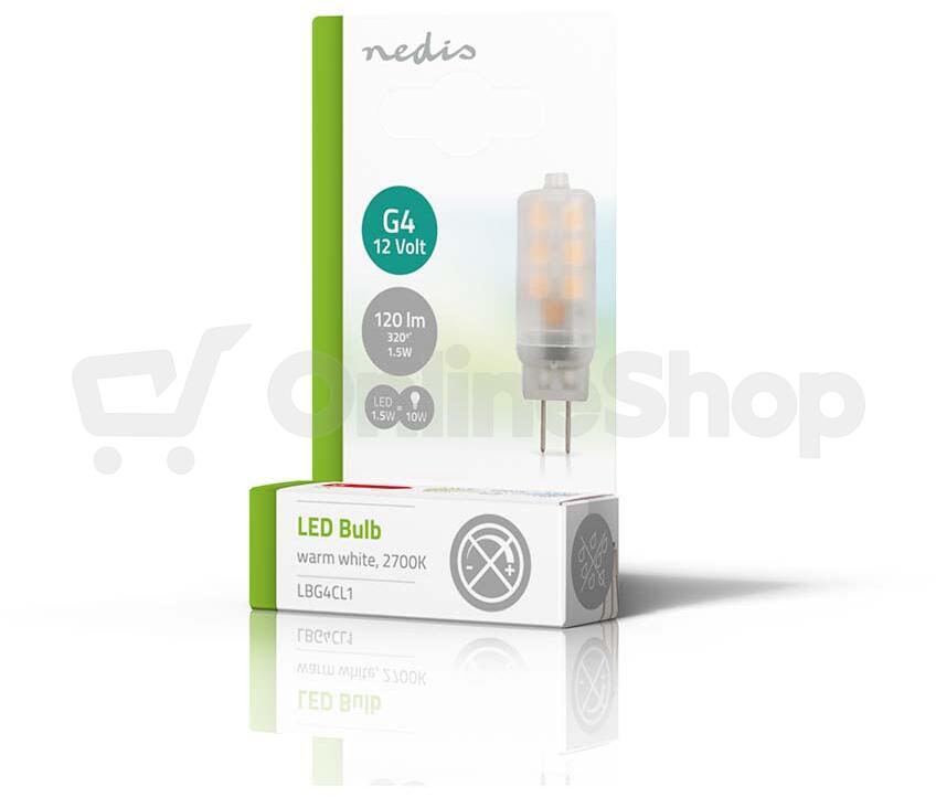 LED Lampa G4 NEDIS LBG4CL1