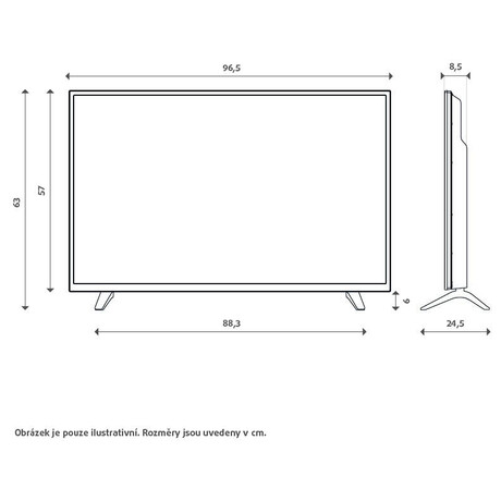 UHD LED TV Hyundai ULX 43359 GSMART