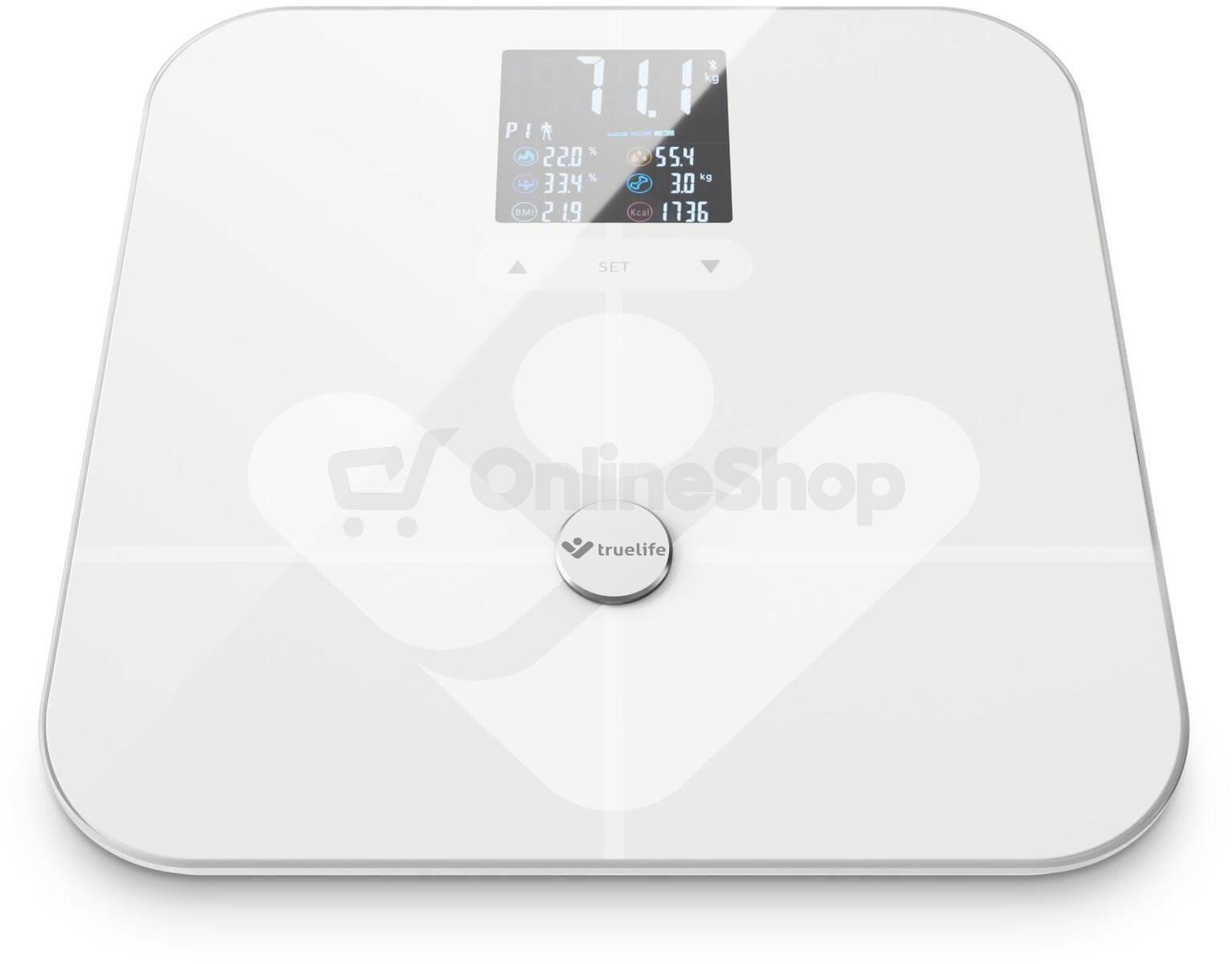 Osobní váha TrueLife FitScale W7 BT White