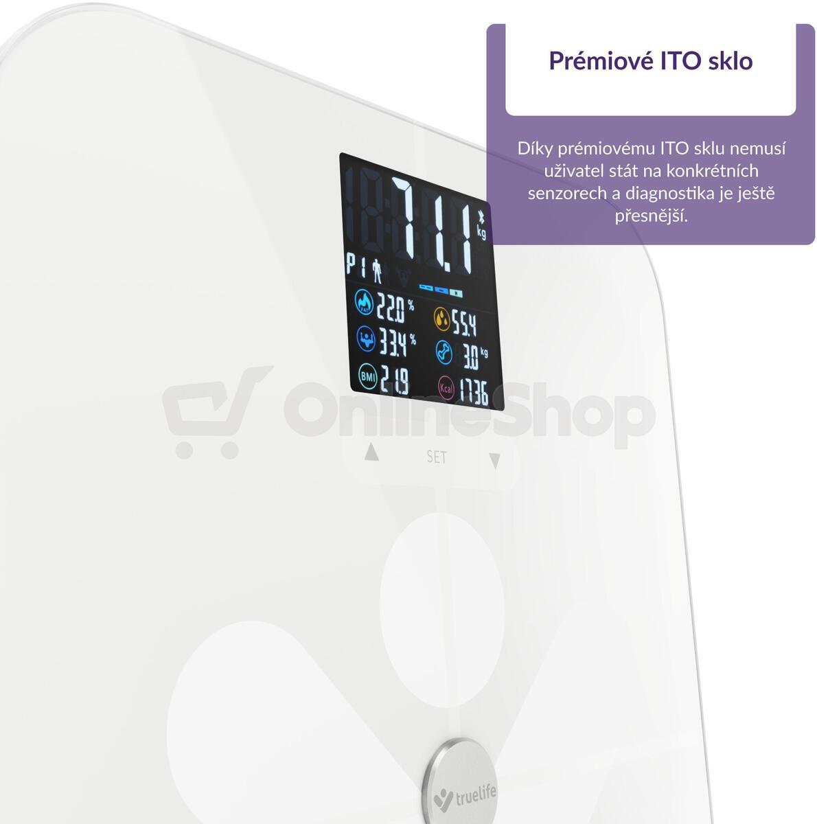 Osobní váha TrueLife FitScale W7 BT White