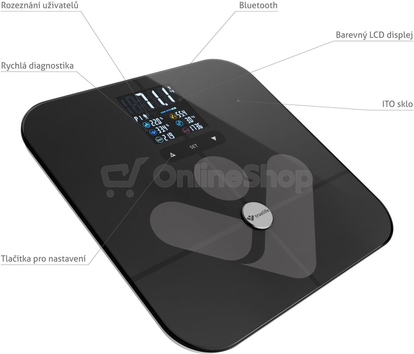 TrueLife FitScale W7 BT Black