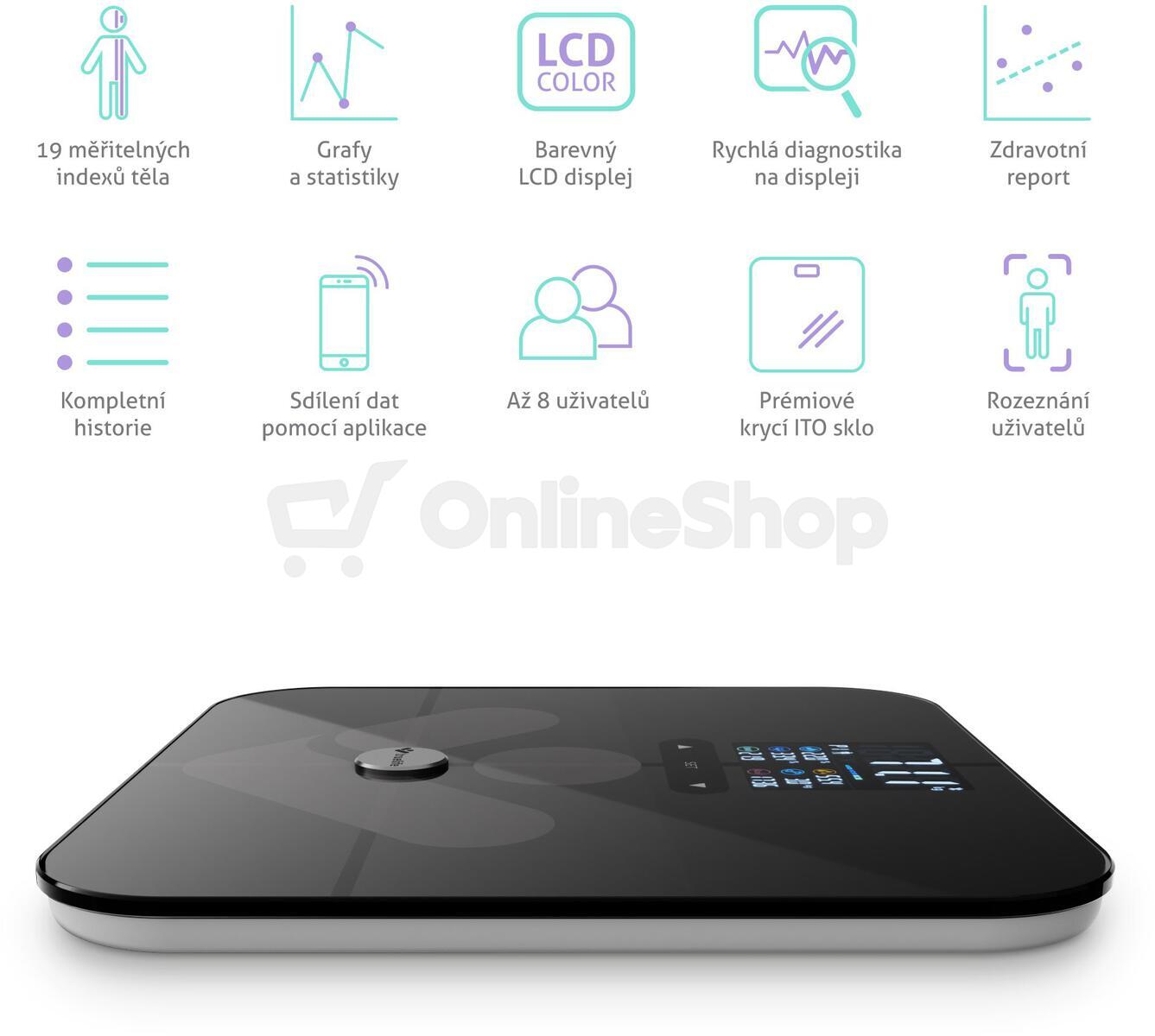 TrueLife FitScale W7 BT Black