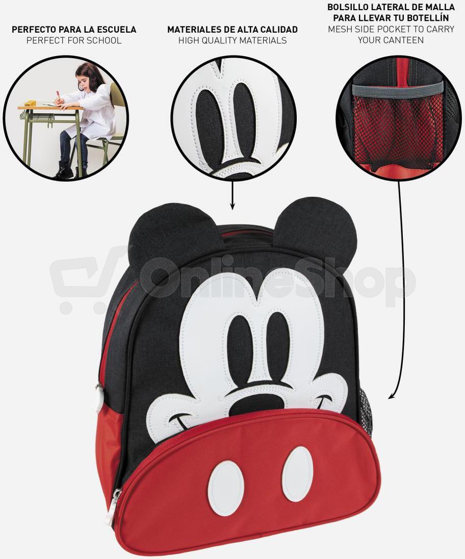 Dětský batoh Artesania Cerda APPLICATIONS MICKEY