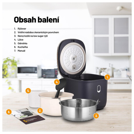 Rovar Lauben Low Sugar Rice Cooker 3000AT