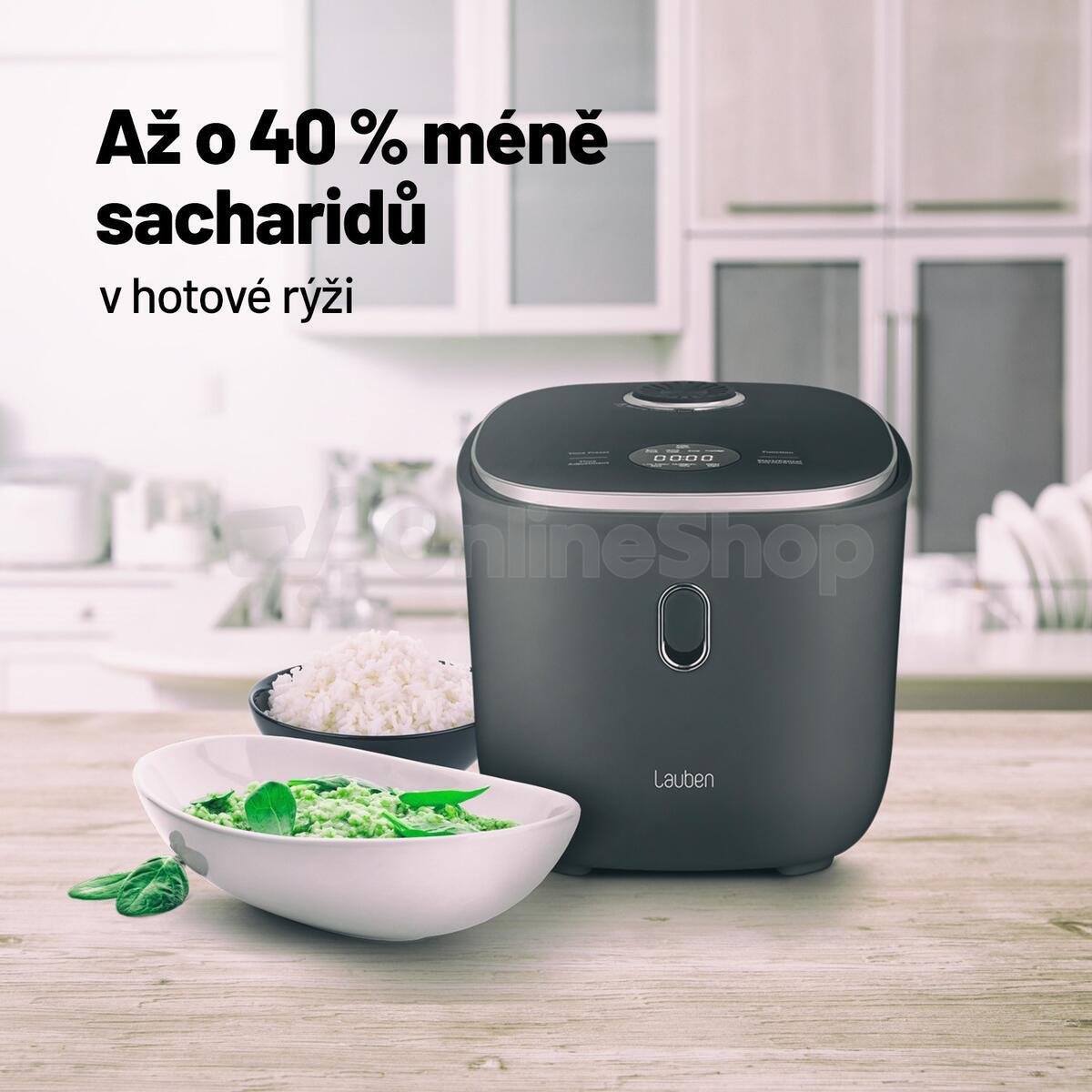 Rýžovar Lauben Low Sugar Rice Cooker 3000AT