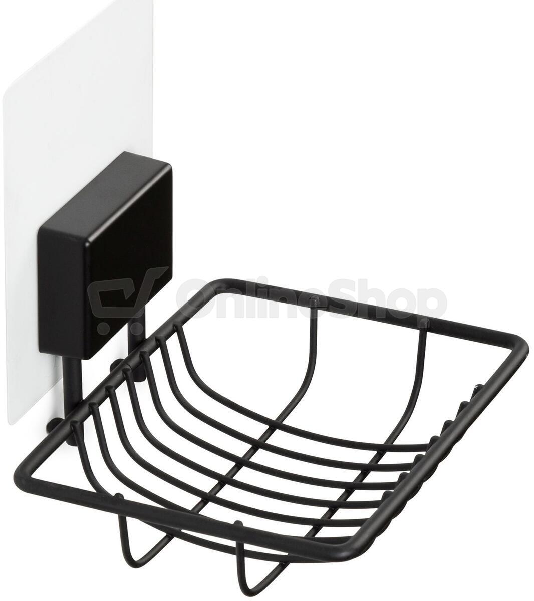 Samolepicí držák na mýdlo Compactor Bestlock Black Magic systém bez vrtání